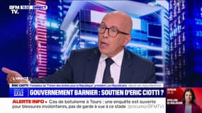 Pour Éric Ciotti, le gouvernement Barnier "sera marqué par l'impuissance, il n'y a pas de majorité"