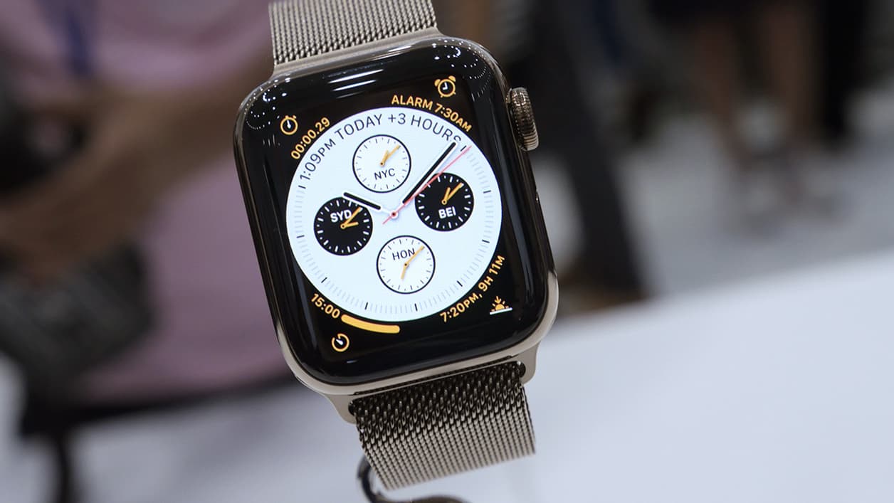 L'Apple Watch est capable de réaliser un électrocardiogramme (ECG) en quelques secondes.