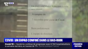 Covid: un Ehpad reconfiné dans le Bas-Rhin après la découverte de 8 cas positifs