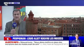 Perpignan: Louis Aliot envisage "des musées où l'on s'inscrit avant de venir" pour permettre leur réouverture