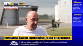Les images de Serge Atlaoui, ex-condamné à mort en Indonésie, qui retrouve la liberté en France