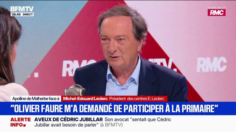 Présidentielle 2027: "Je pourrais avoir envie d'y aller", déclare Michel-Edouard Leclerc