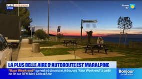 Alpes-Maritimes: l'une des plus belles aires d'autoroute de France se trouve à Beausoleil
