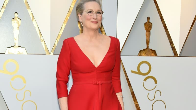 Meryl Streep à la cérémonie des Oscars le 4 mars 2018