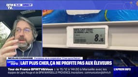 Nicolas Chabanne, fondateur de la coopérative "C'est qui le Patron": "On demande de la transparence" sur le prix du lait