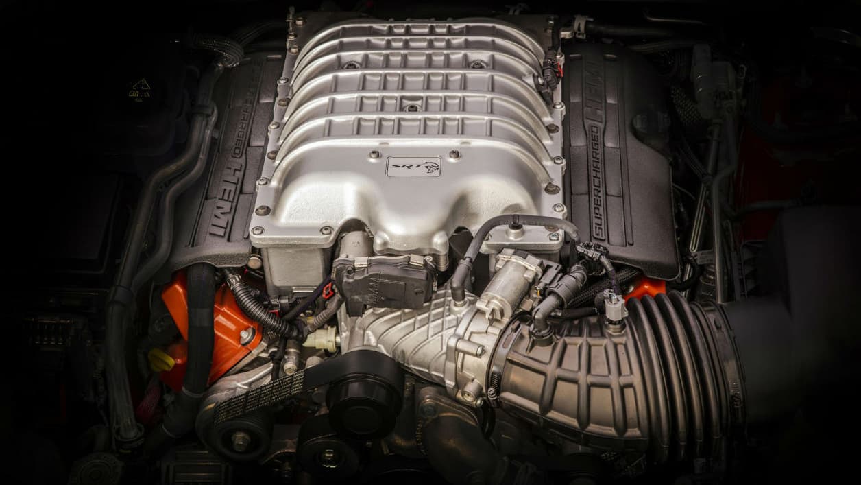 Un trésor sous le capot, avec ce V8 HEMI 6,2 litres de 717 ch Un trésor sous le capot, avec ce V8 HEMI 6,2 litres de 717 ch
