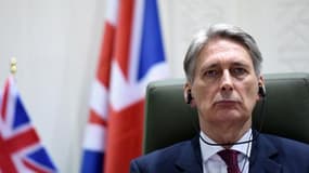 Le ministre britannique des Affaires étrangères Philip Hammond, le 23 mars 2015 à Ryad