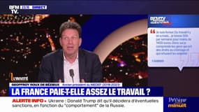Pour Geoffroy Roux de Bézieux, ancien président du MEDEF, "la TVA sociale reste une bonne idée"
