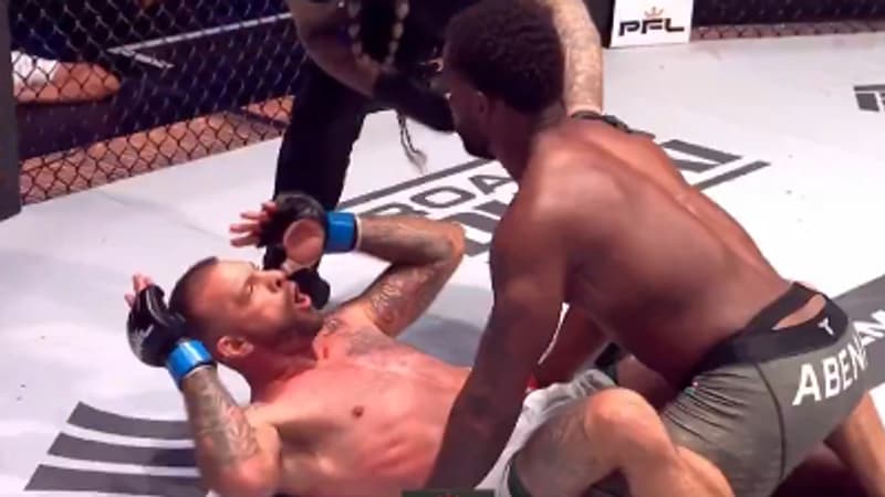 "Mettez fin au combat, j'arrête!" Scène totalement lunaire au PFL Bruxelles, un combattant refuse de combattre après un coup de tête de son adversaire