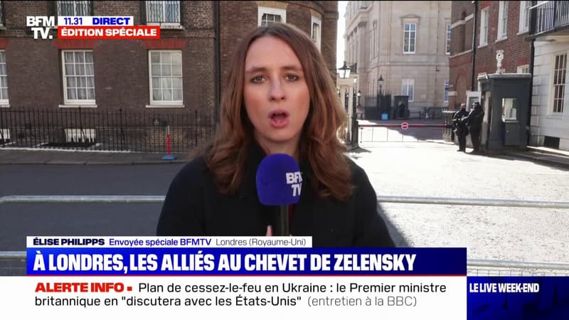 La France et Le Royaume-Uni se sont mis d'accord pour travailler sur un plan d'arrêt des combats en Ukraine