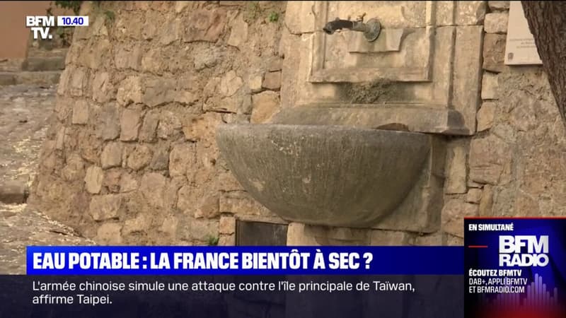 Sécheresse: la France bientôt touchée par une pénurie d'eau potable?