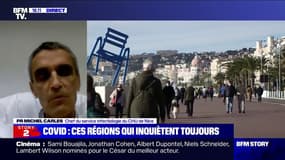 Covid-19: le professeur Michel Carles décrit une "situation de tension" au CHU de Nice
