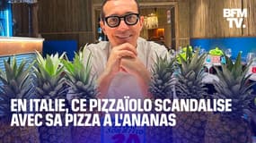  Ce célèbre pizzaïolo napolitain déchaîne la chronique avec une pizza...à l'ananas 