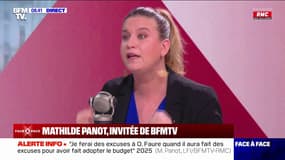 "C'est pour que les gens puissent interpeller leurs députés": Mathilde Panot (LFI) évoque la liste des "coupables" dressée par un blog LFI après l'échec de la motion de censure
