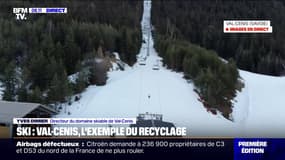 Les images du nouveau télésiège recyclé dans la station de ski de Val-Cenis 