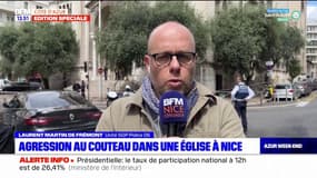 Attaque au couteau à Nice: le dispositif policier mis en place