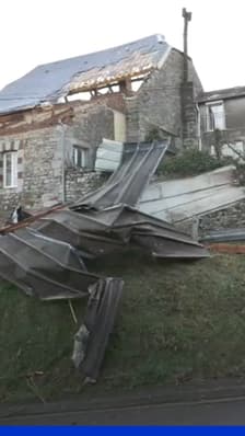 Une possible tornade balaie Cousolre et Colleret