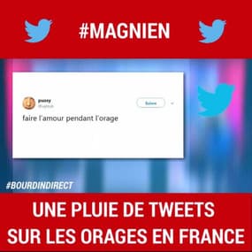 Orages: une pluie de tweets depuis quelques jours