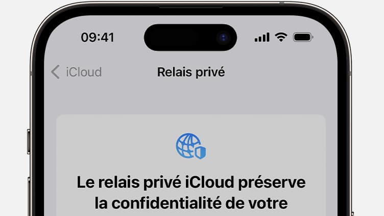 Le relais privé d'Apple.