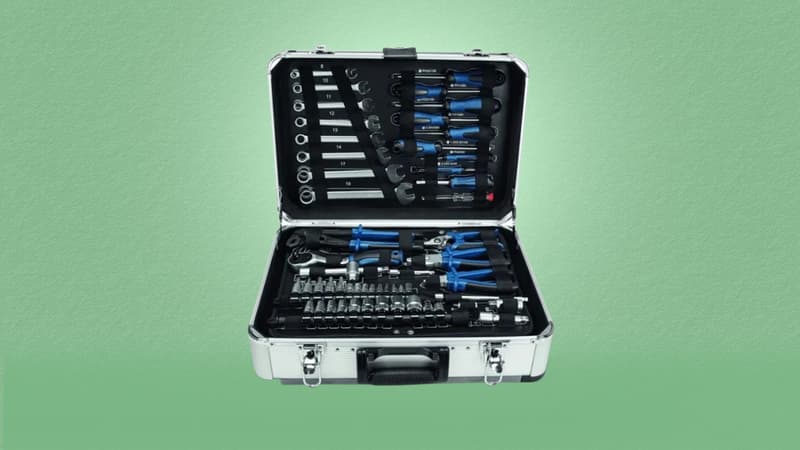 102 pièces dans cette mallette à outils à moins de 90 euros, ne laissez pas cette offre s'envoler