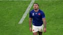 Peato Mauvaka après la défaite de la France face à l'Afrique du Sud en quart de finale de la Coupe du monde de rugby