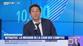 Les off de Legendre : Retraites, la mission de la Cour des comptes - 24/01