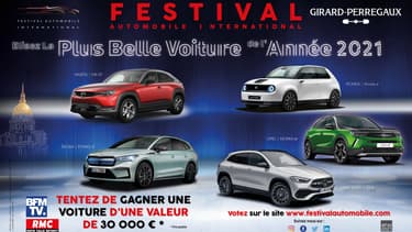 L'élection de la Plus belle voiture de l'année débute ce jeudi 3 décembre.