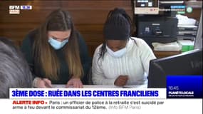 Paris: arrivée massive de patients dans les centres de vaccination 