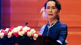 Aung San Suu Kyi, en février 2018.