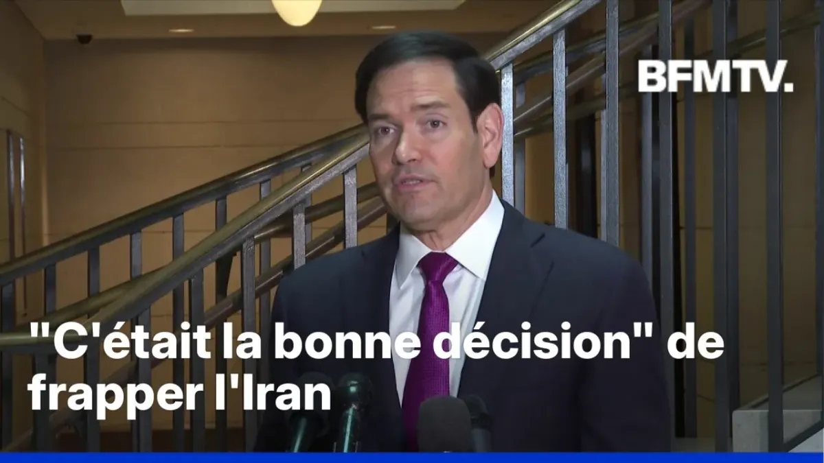 Guerre en Iran: le point presse de Marco Rubio, secrétaire d'État américain