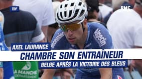 Tour de France : "Je regarde les tickets d'avion pour lui", Laurance chambre dans son écurie belge après la victoire des Bleus