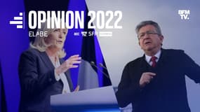 Marine Le Pen et Jean-Luc Mélenchon