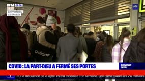 Covid-19: la Part-Dieu a fermé ses portes
