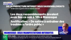 Israël: deux manifestations interdites à Manosque ce lundi