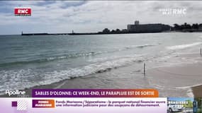 Sables d'Olonne : ce week-end, le parapluie est de sortie 
