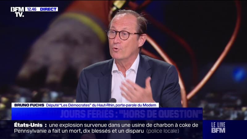 Surpression de deux jours fériés: 
