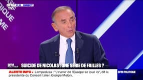 Harcèlement scolaire : " Je pense qu'il faut engager et soumettre les parents à des sanctions financières ", Éric Zemmour - 17/09