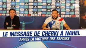Euro Espoirs : "C'était important pour nous de gagner pour Nahel" avoue Cherki