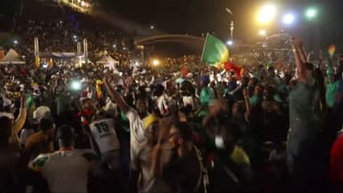 L'explosion de joie à Dakar au moment où le Sénégal remporte sa première CAN