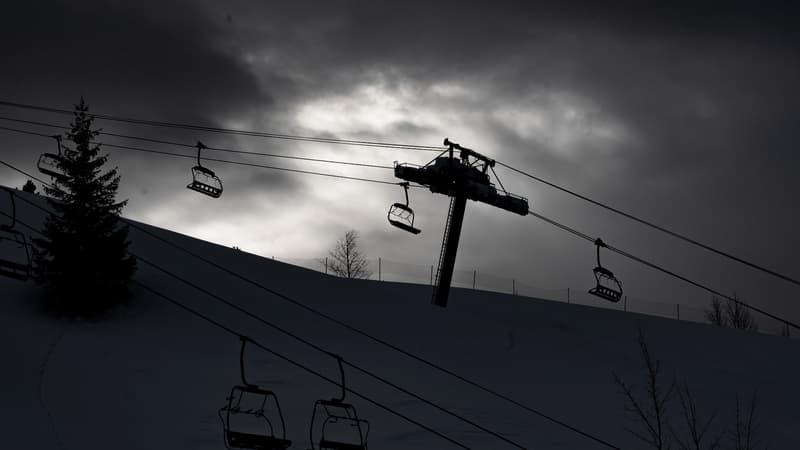 La station de ski du Grand Bornand, le 21 janvier 2020.