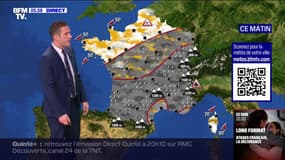 Un temps pluvieux sur une large partie du pays et neigeux entre le Sud-Ouest et le Nord-Est ce vendredi 