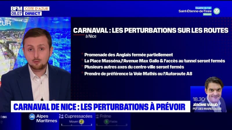 Carnaval de Nice: quelles perturbations à prévoir?