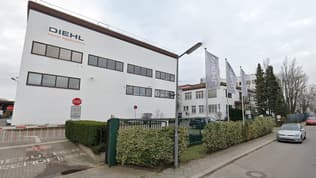 L'usine d'armement Diehl à Berlin en février 2022