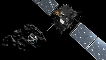 Le robot Philae a voyagé pendant dix ans à bord de la sonde Rosetta avant de se poser sur la comète.