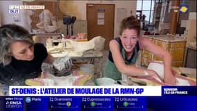 Ariane a testé l'atelier de moulage bicentenaire du Louvre !