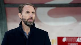 Gareth Southgate lors de Macédoine du Nord-Angleterre, le 20 novembre 2023.