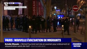 Une nouvelle évacuation d'un camp de migrants en cours près de Paris