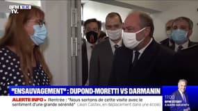 Éric Dupond-Moretti en désaccord avec Gérald Darmanin sur l'emploi du mot "ensauvagement"