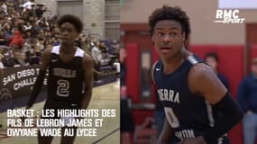 Les highlights des fils de LeBron James et Dwyane Wade à Sierra Canyon, un lycée pas comme les autres