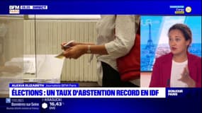 Régionales en Île-de-France: un taux d'abstention record